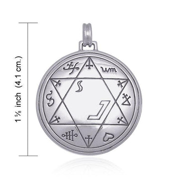 Successful Business Solomon Seal Silver Pendant TPD2860 - Jewelry